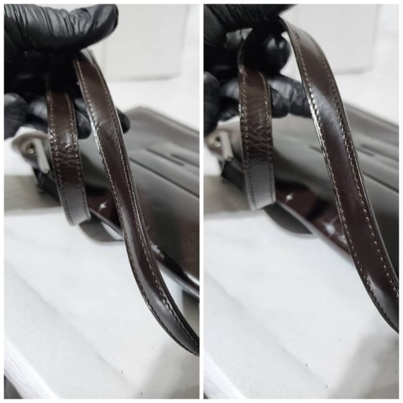 Authentic GUCCI Vinatge Tomford Shoulder Bag Brown - Picture 8 of 16